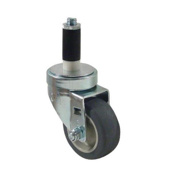 Kason Duraglide 1 in Expanding Stem Swivel Caster w/ 3 in Wheel 6C523027PPPG